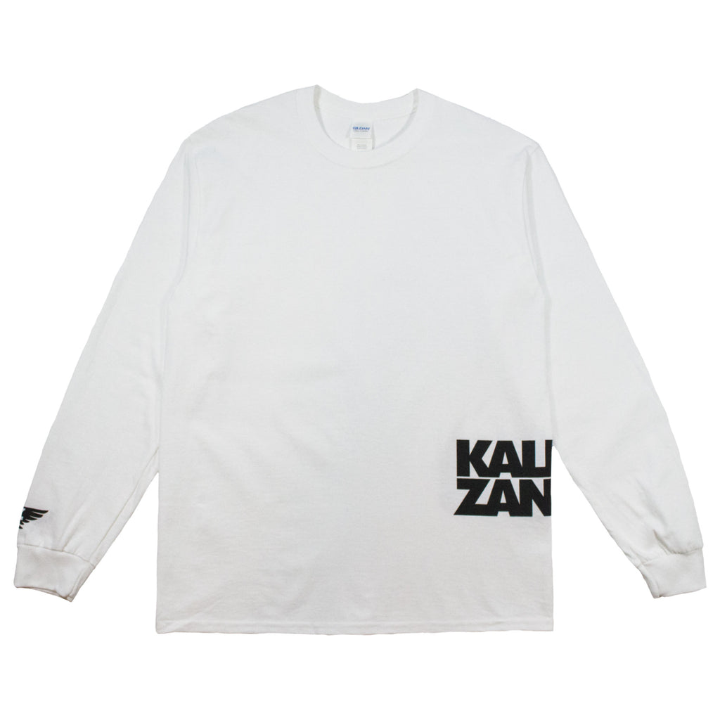 "Kaleena Logo L/S Tee" - White