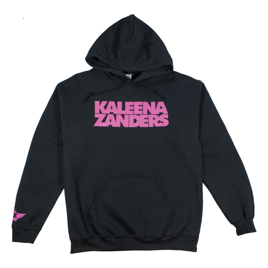 "Kaleena Logo Hoodie" - Black