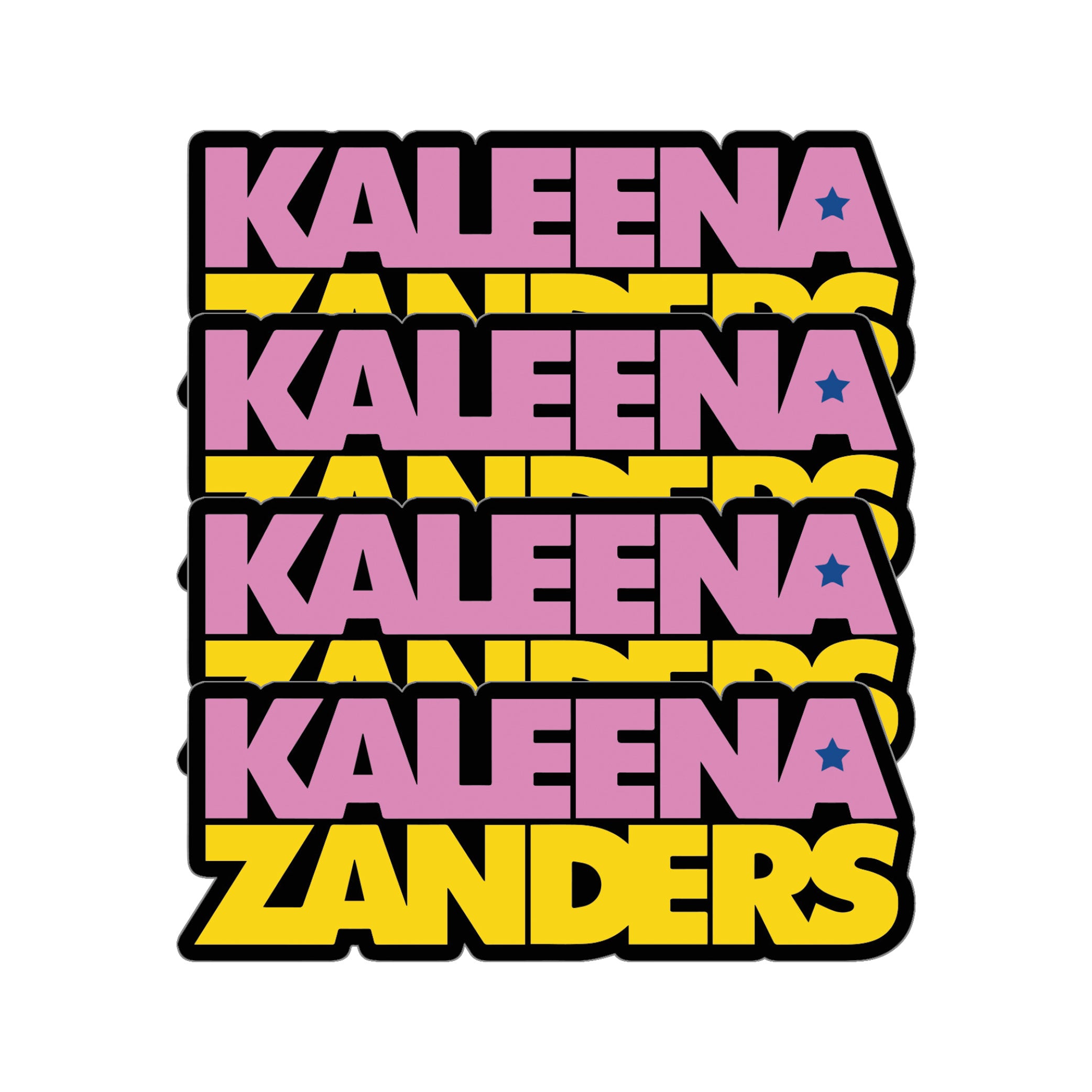 "Kaleena Logo Sticker Pack"